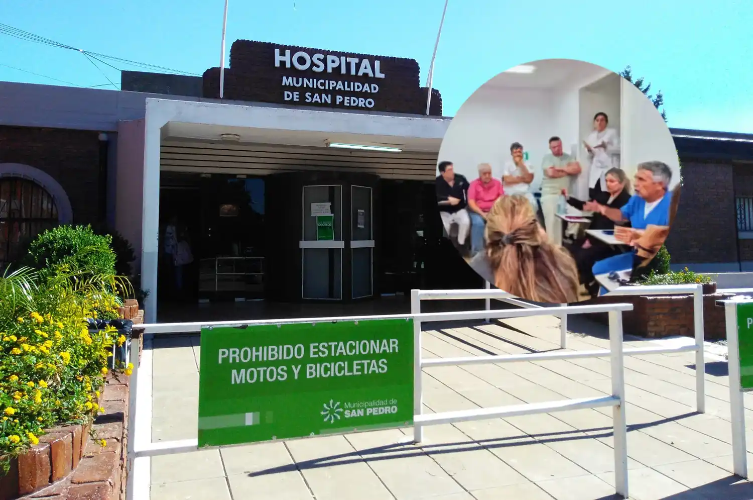 Una asamblea de Cicop, encabezada por Daniel Salgado y Silvina Garzón.