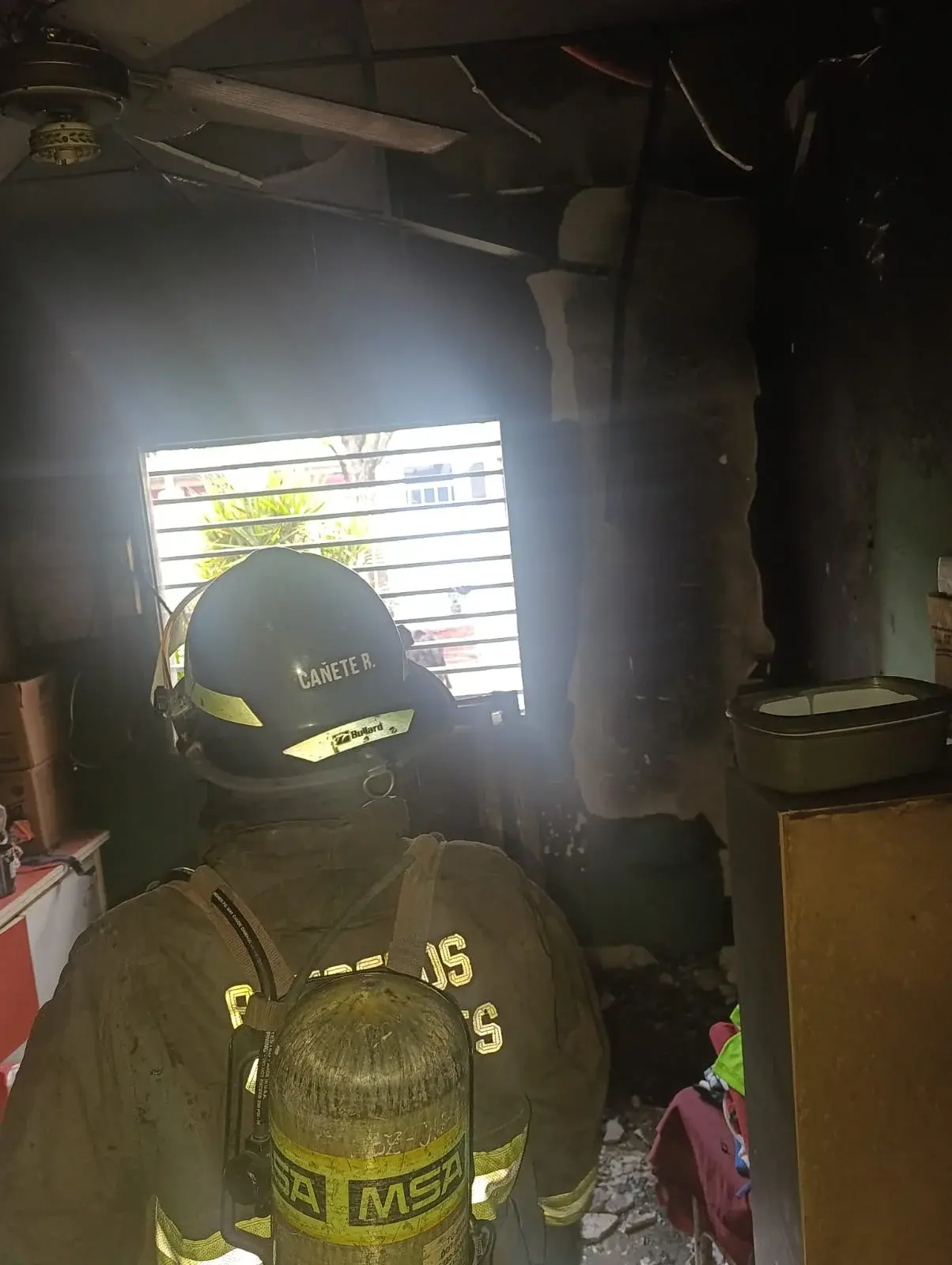 Principio de incendio en Rafaela: vecinos evitaron una tragedia con baldes