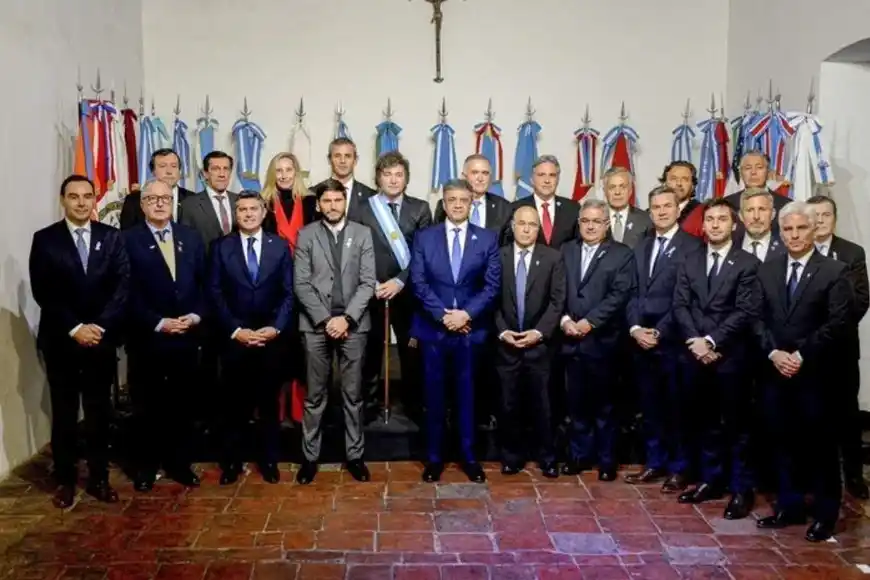 Milei y gobernadores