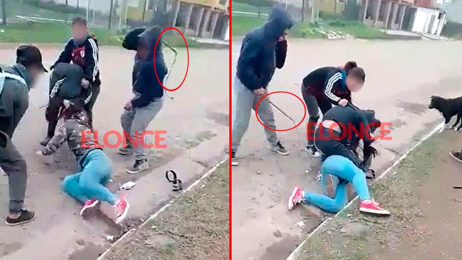 La joven debió ser hospitalizada