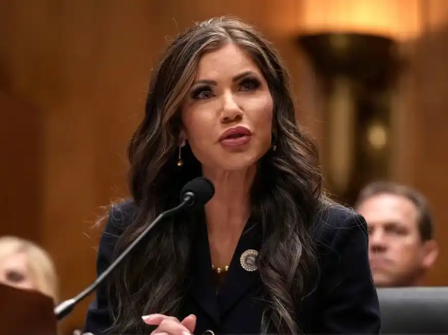 Kristi Noem, secretaria de Seguridad.
