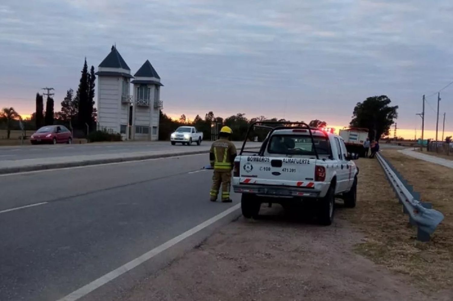 Choque fatal en la autovía que une Almafuerte y Río Tercero