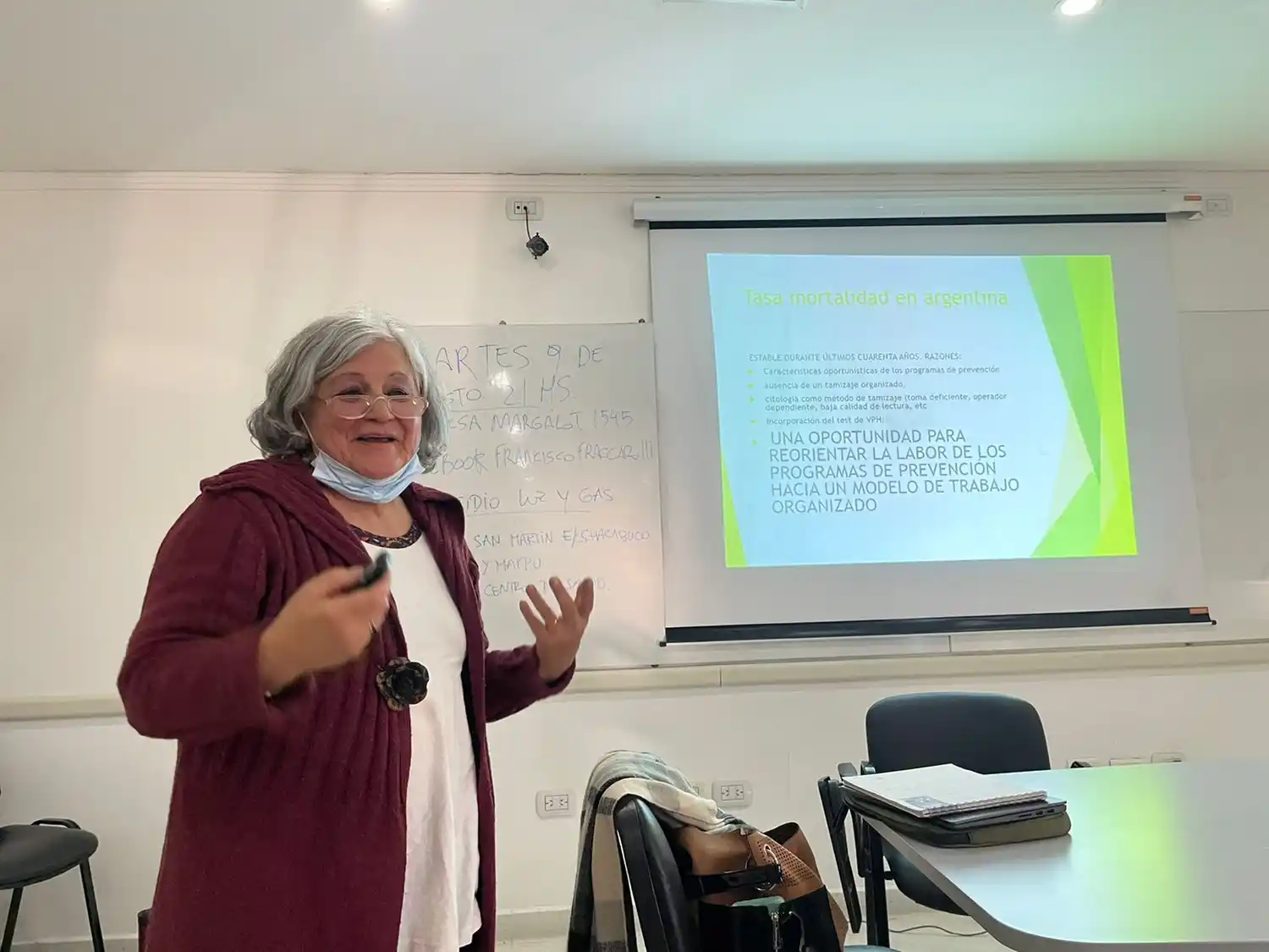 Se realizó una Jornada de Actualización del test de VPH en el Hospital Centenario