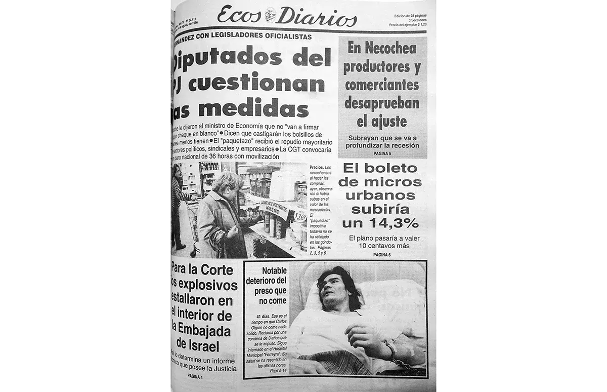 Miércoles 14 de agosto de 1996