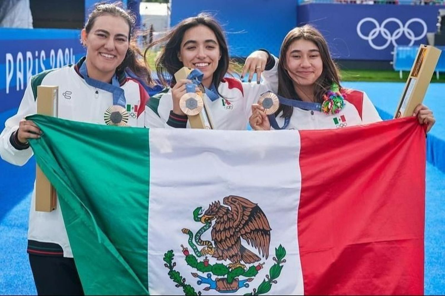 ¡Histórico bronce! México en el podio del Tiro con Arco en París 2024