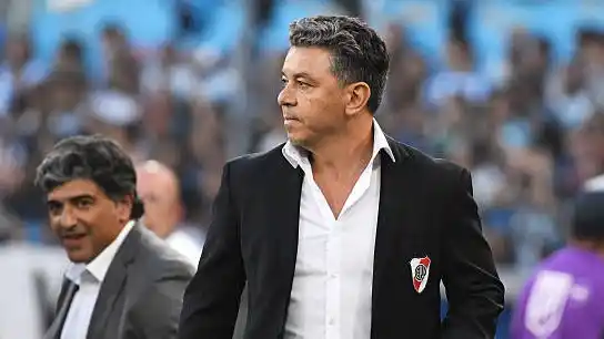 Marcelo Gallardo, DT de River.