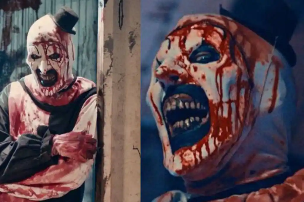 En la previa de Hallowen, llegó a los cines de EEUU “Terrifier 2”: la película de terror que provoca horror, desmayos y vómitos