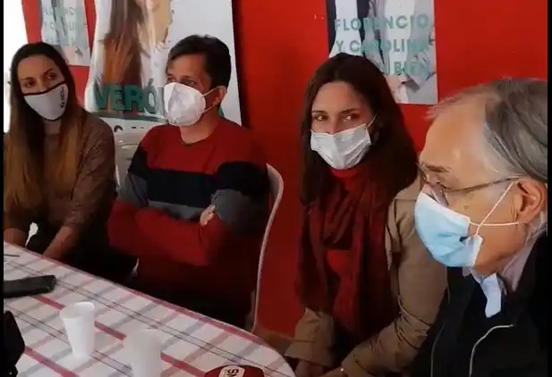 Cuccovillo vino a respaldar a precandidatos de Vamos con Vos: “La política tradicional ha fracasado”