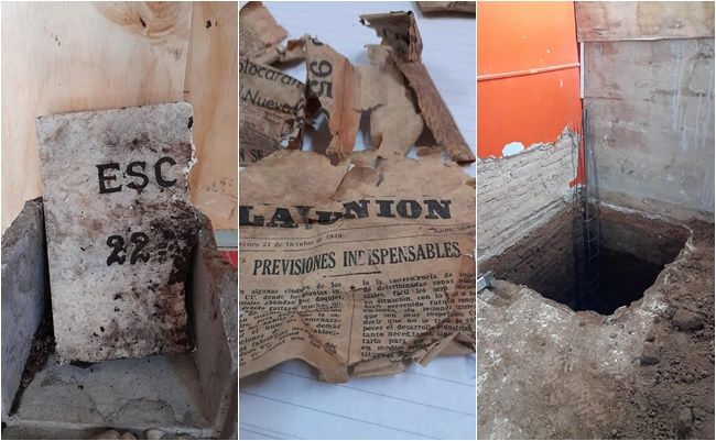 Lomas de Zamora: Hallan una sorpresa histórica debajo de la escuela 40 durante una obra