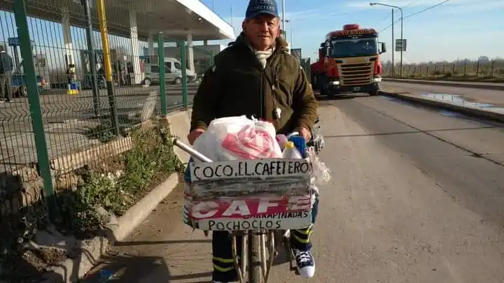 Dolor por la muerte de 'Coco el Cafetero', uno de los vecinos más queridos de Campana