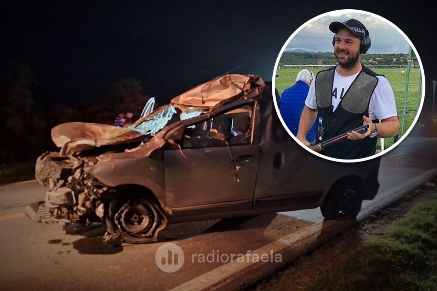 Está grave el conductor que chocó contra un caballo en Ruta 19 y piden cadena de oración