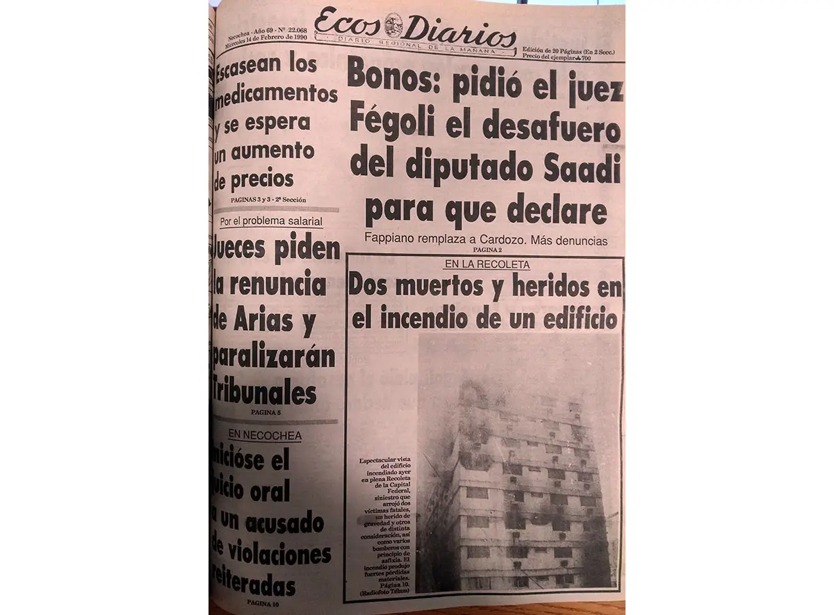 Miércoles 14 de febrero de 1990
