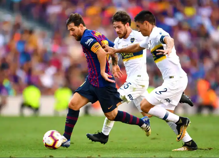 Boca no pudo con el Barcelona