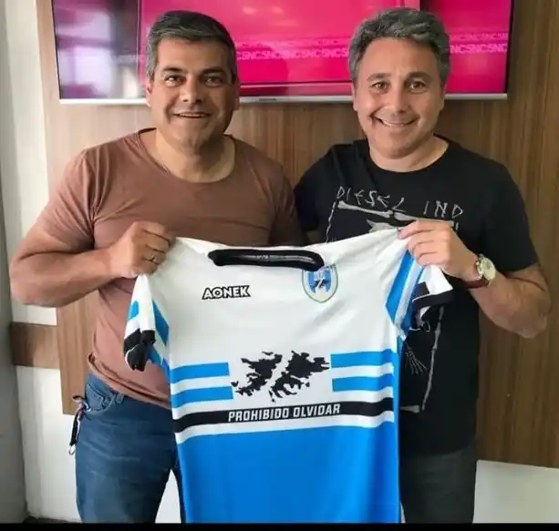 El presidente Lencina y Heber Marchioni trabajarán juntos en Malvinas Argentinas.