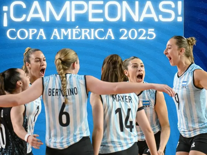 Las Panteras vencieron a Brasil y son campeonas de Amèrica. Foto:Feva