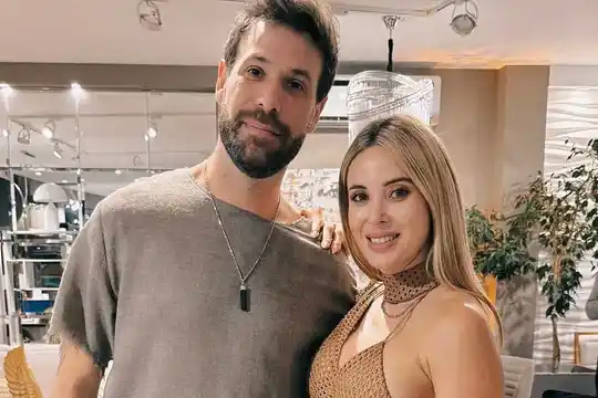 Jesica Cirio y su pareja