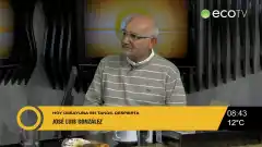José Luis González en el desayuno de Tandil Despierta
