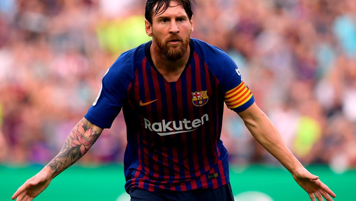 Messi aportó por duplicado y Barcelona le hizo ocho goles al Huesca