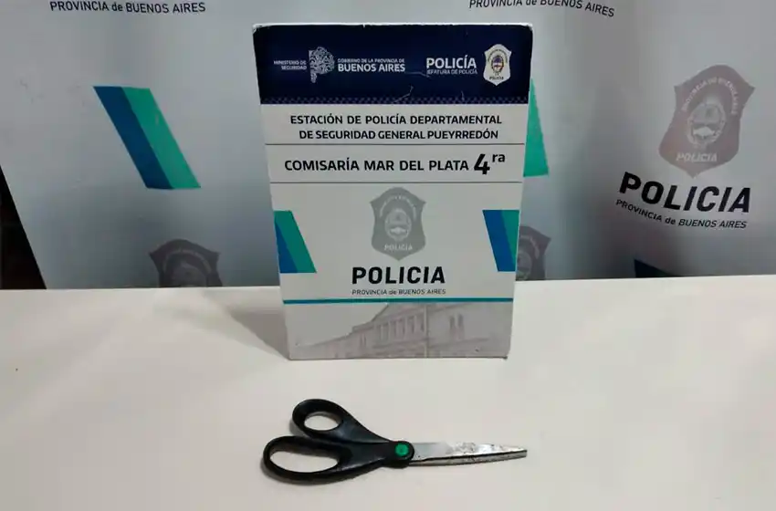 "El hombre manos de tijera" cayó en el Centenario y fue cortado por la víctima