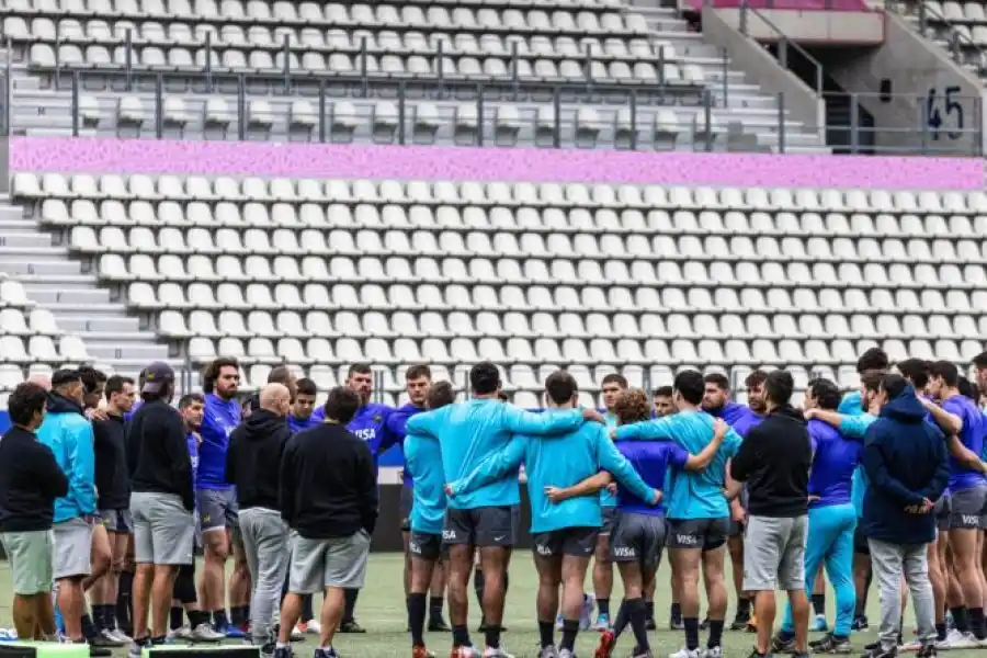 Con Rubiolo, Los Pumas cerraron la concentración en París