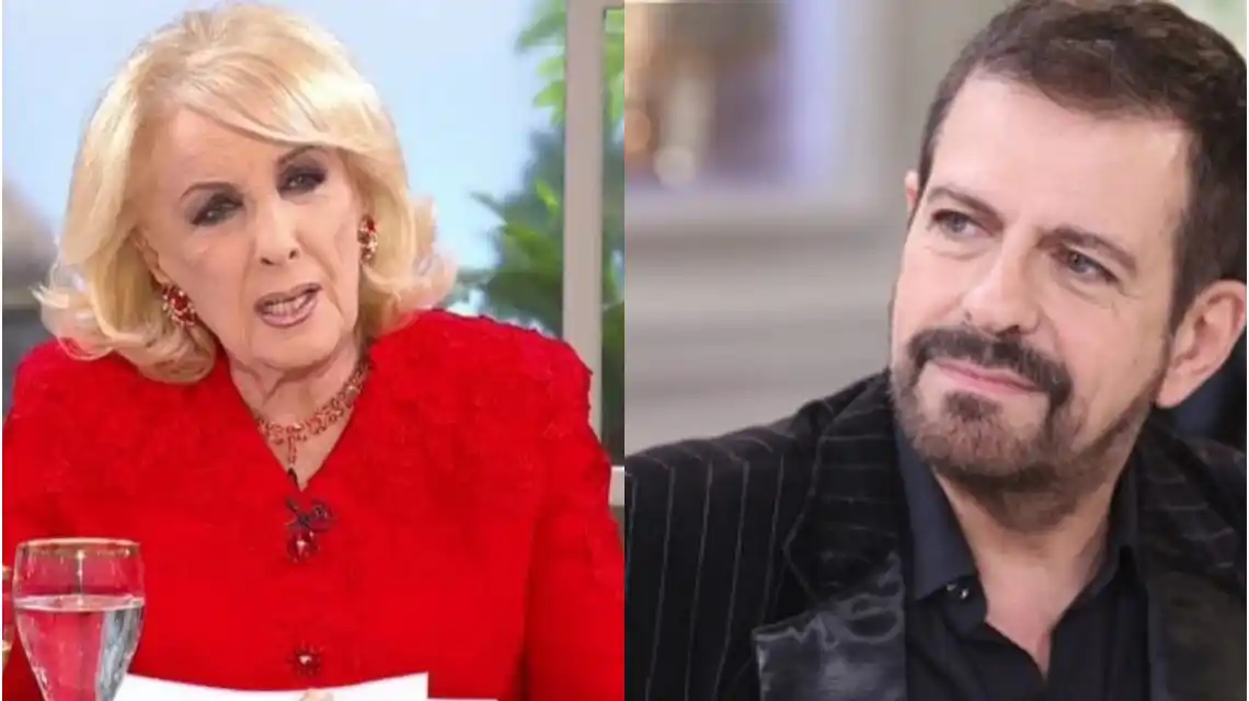 Mirtha Legrand y Guillermito Fernández se cruzaron al aire
