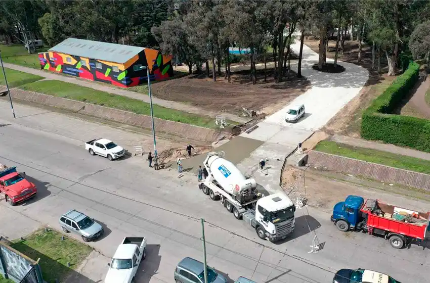 Finalizaron las obras en el nuevo acceso al Parque de Los Deportes