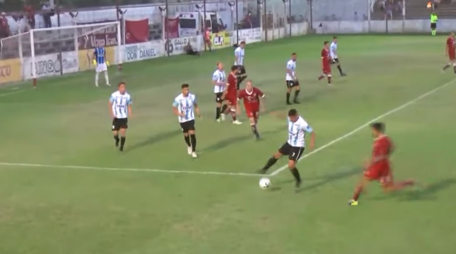 Juventud Unida jugó un mal segundo tiempo y cayó en Ramallo