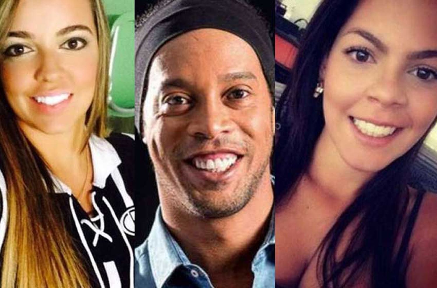 Tridente ofensivo: Ronaldinho se casará con dos mujeres