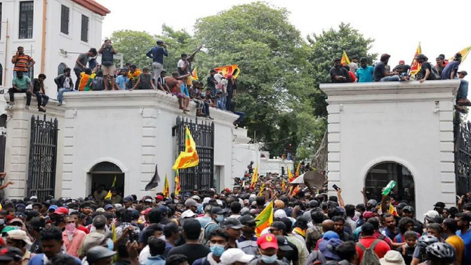 LA INCERTIDUMBRE REINA en Sri Lanka tras la huida del presidente Gotabaya Rajapaksa