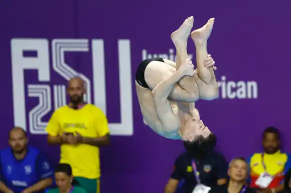 Manuel Iglesias terminó 12° en la final de Clavados de los Panamericanos Junior