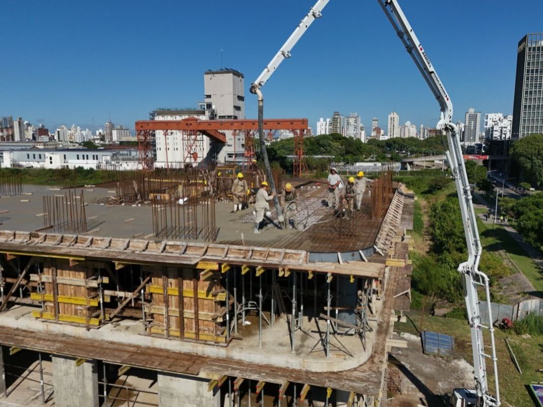 El consumo de insumos para la construcción mostró un repunte considerable