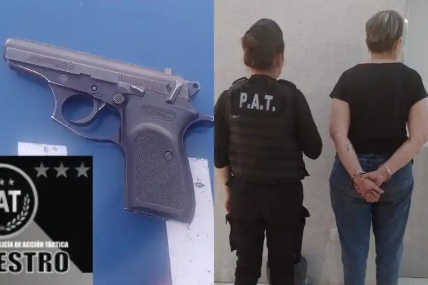 Gresca con detenidos.