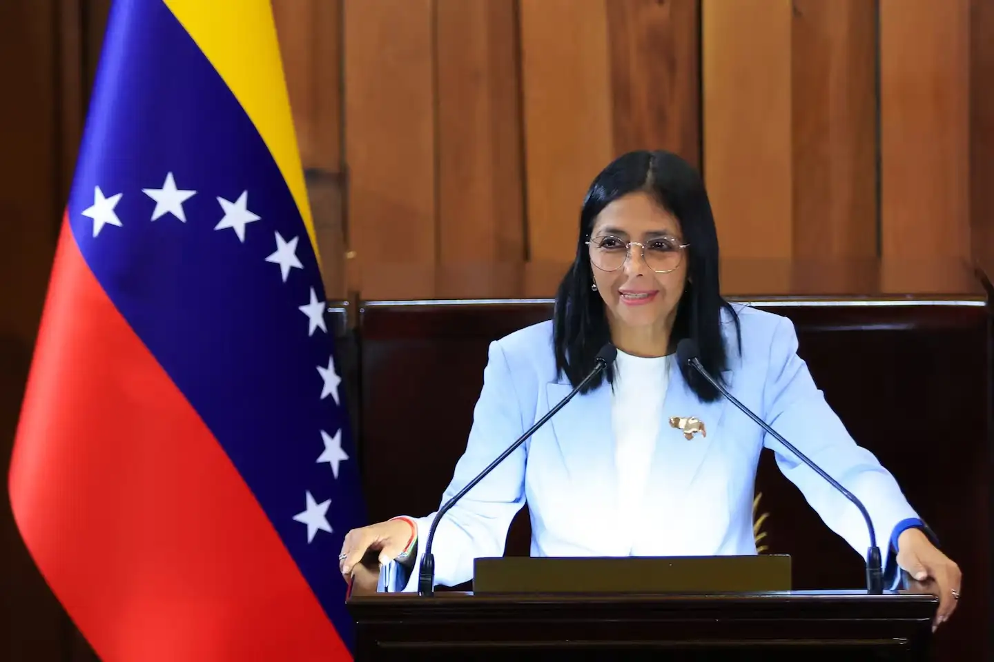 Delcy Rodríguez anunció una ley de amnistía general y el cierre de la cárcel del Helicoide