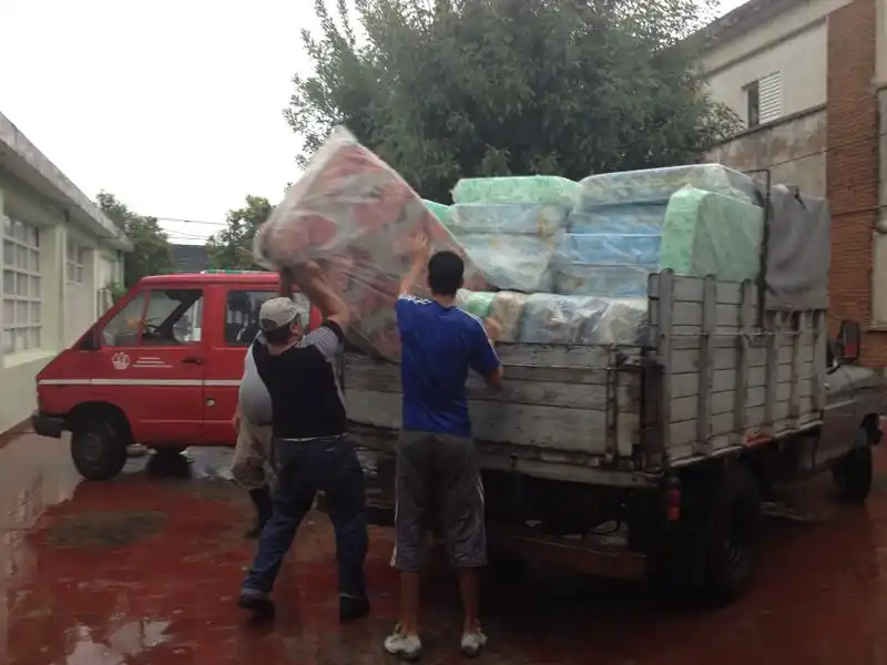 Temporal: Provincia envía asistencia a distritos afectados