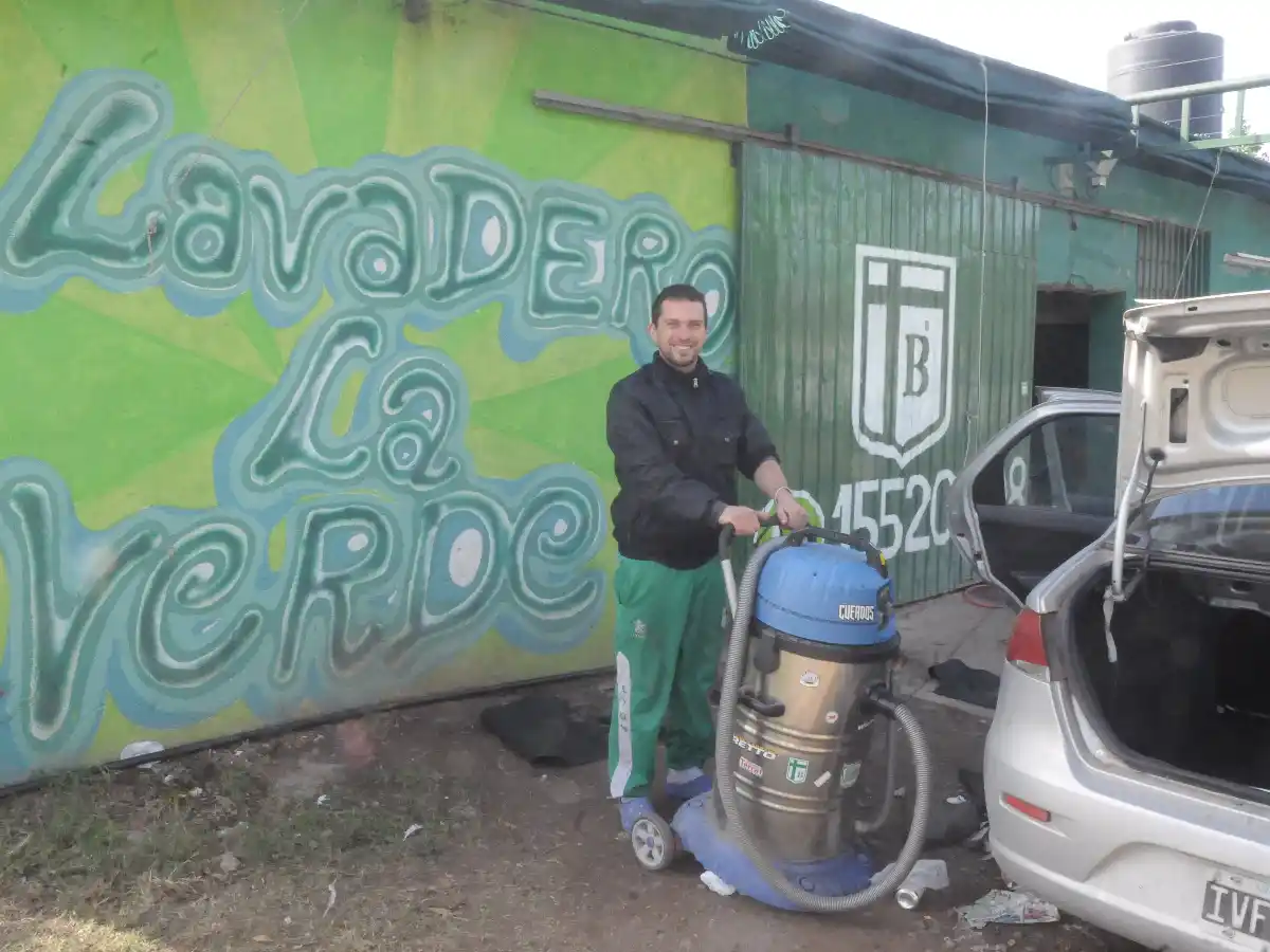 El lavadero de autos que eligen los ídolos de Sportivo 