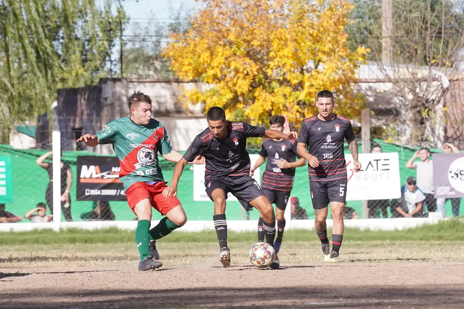 Jornada de domingo a puro fútbol en el oeste santafesino.