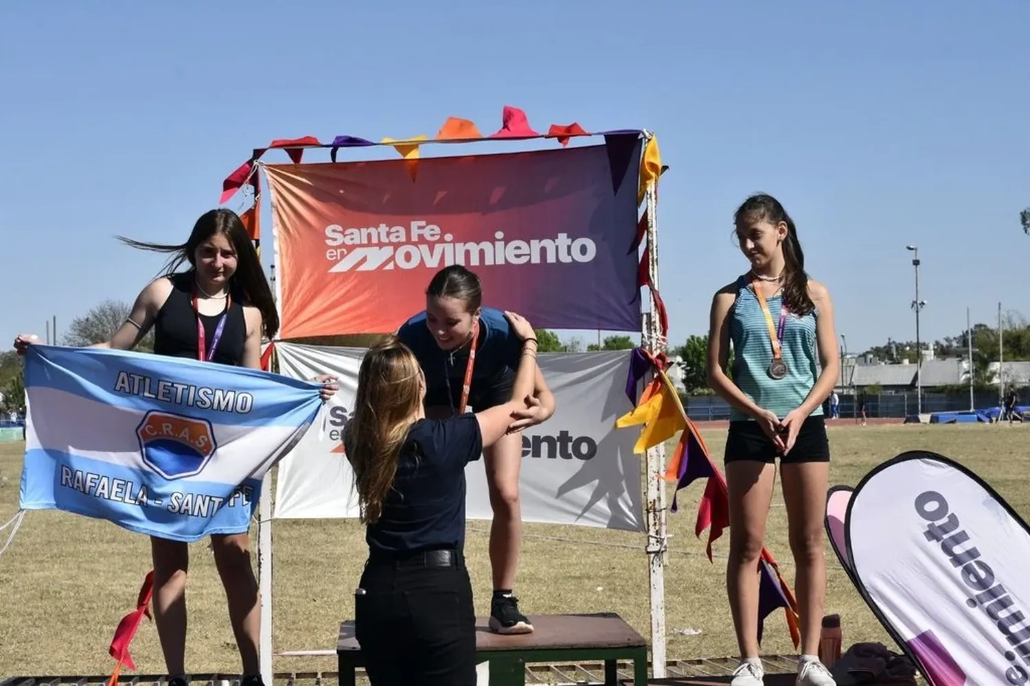 Cerca de mil estudiantes se dieron cita esta semana en la ciudad de Santa Fe para competir en disciplinas como atletismo, atletismo adaptado y natación adaptada. Foto: Gobierno de la Provincia