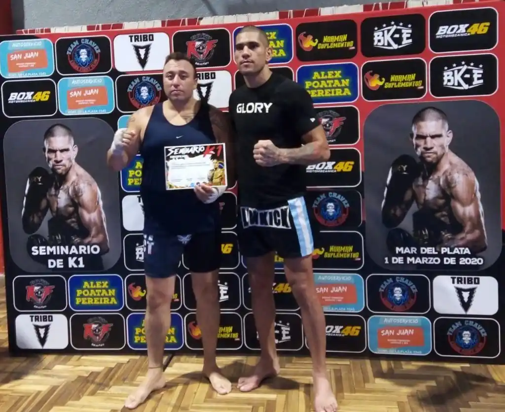 Marcelo Ardura le abre las puertas al arte marcial k1