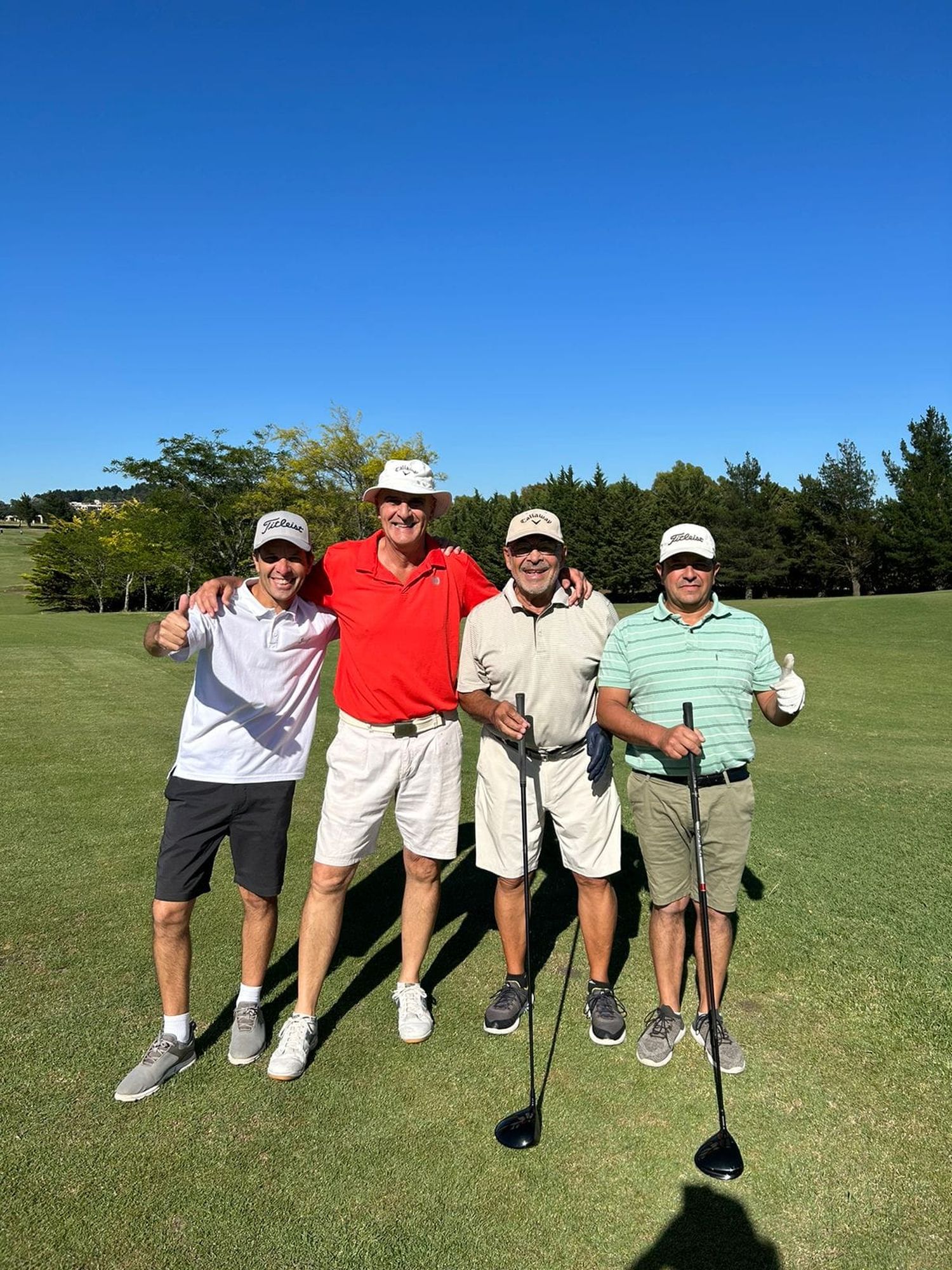 Claudio Murillo, Gastón Greco, Jorge Tornatore y Walter Armani.