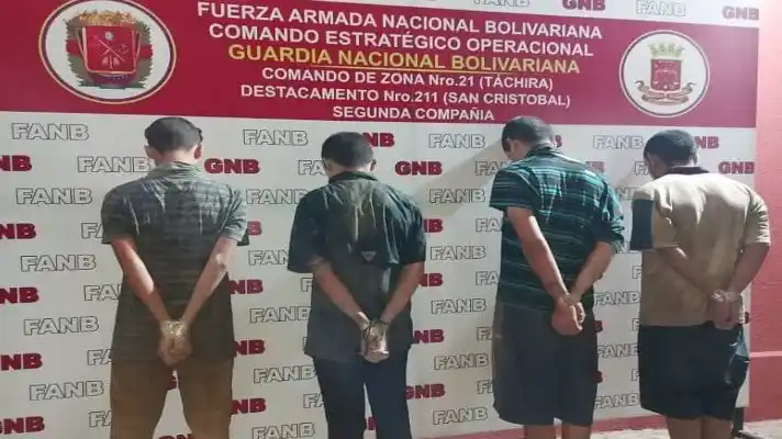 GNB recapturó 5 de los 14 fugados del retén de menores en Táchira