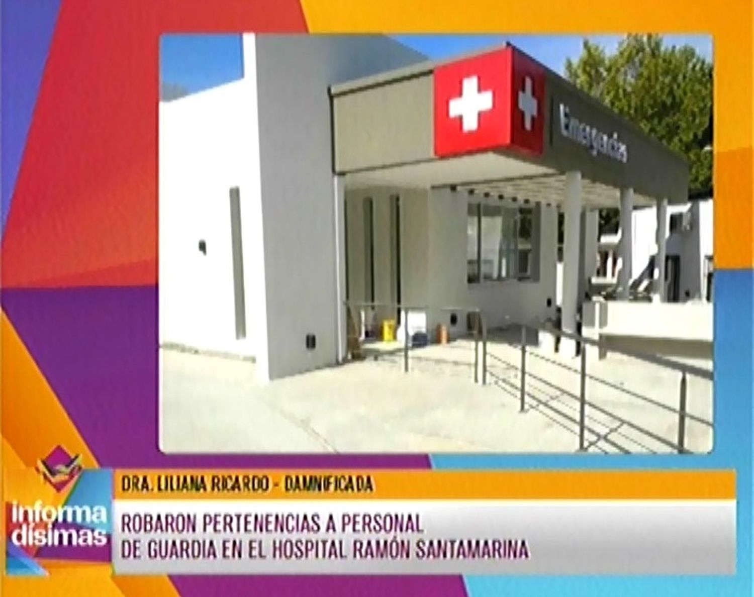 Robaron pertenencias a personal de guardia en el Hospital Ramón Santamarina