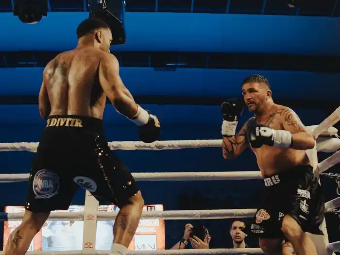 Rubén Acosta vs. Octavio Pudivitr - Boxeo profesional - 1