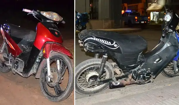 La Policía retuvo dos motos con pedidos de secuestro