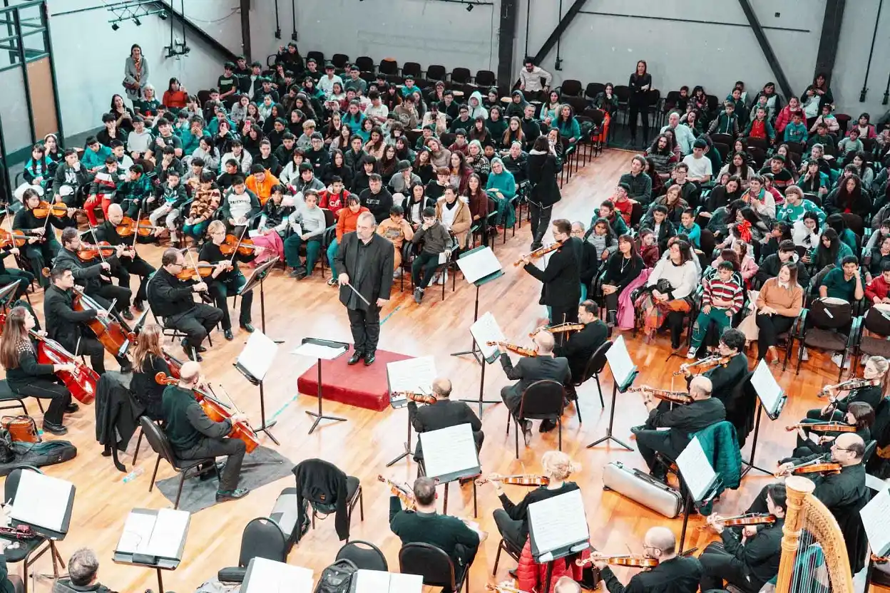 Cerró el ciclo “A toda orquesta” con la participación de 6 mil alumnos de toda la provincia