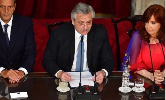 Alberto Fernández en la apertura de las sesiones: "El problema que más nos preocupa es el hambre"