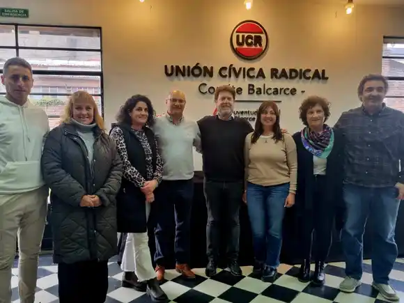 Garciarena visitó Balcarce y se reunió con el intendente Reino