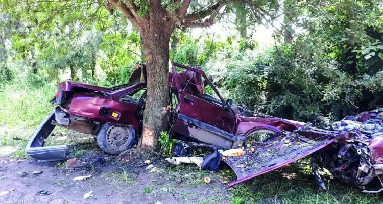 Un muerto y tres heridos graves en ruta 191
