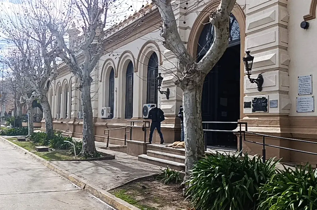 El Palacio municipal de San Pedro.