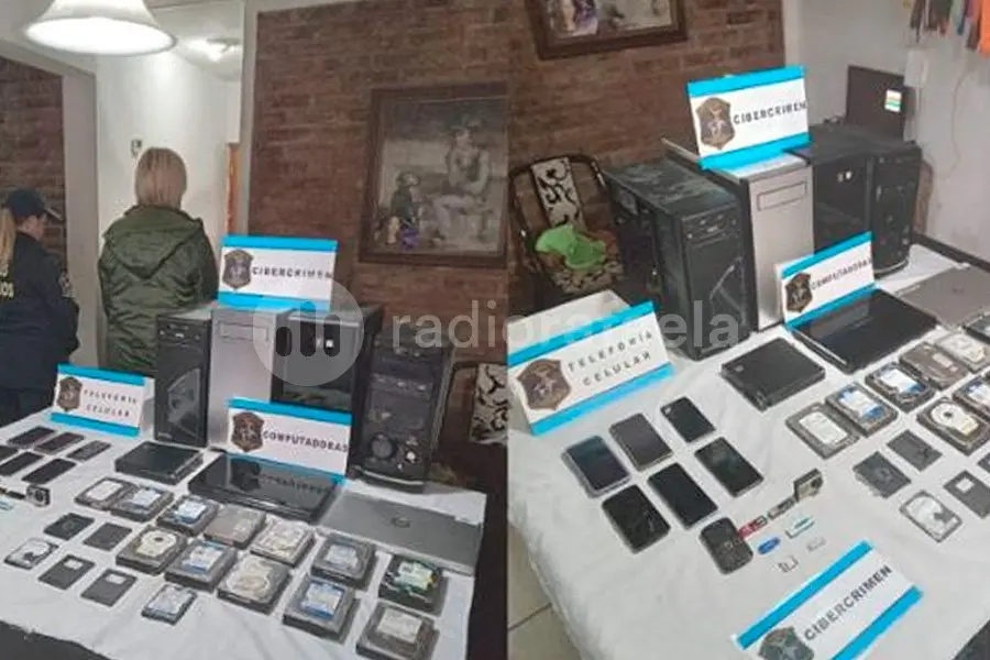 Detuvieron a una mujer que producía y comercializaba contenido sexual de su hija de ocho años