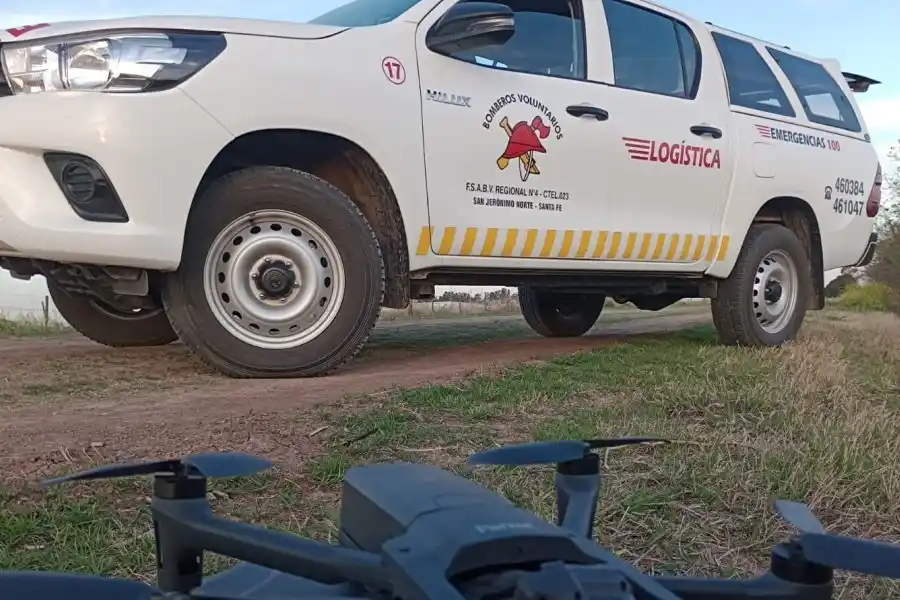 Nuevo equipamiento para Bomberos de San Jerónimo Norte: "Tuvimos la gran noticia de que recibimos un dron especial, destinado a la seguridad pública"